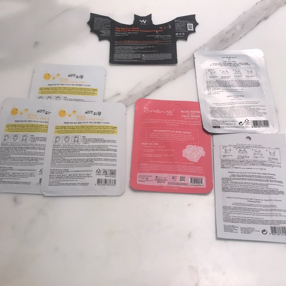 K-Beauty Sheet Masks 🎭 (set of 7) - Picture 2 of 2